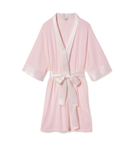 Shala Rib Knit Camono Robe Blush