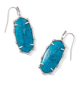 Elle Bamboo Frame Drop Earrings