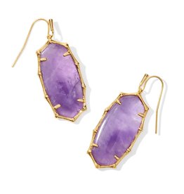 Elle Bamboo Frame Drop Earrings Elle Bamboo Frame Drop Earrings