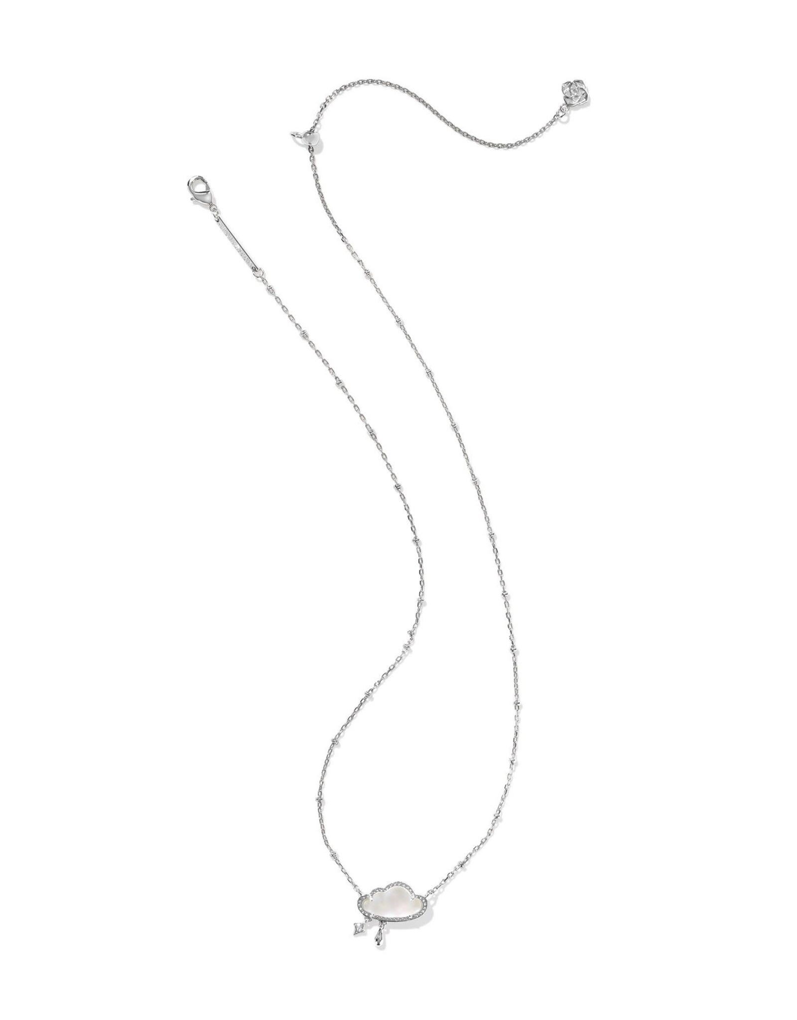 Celeste Cloud Short Pendant Necklace