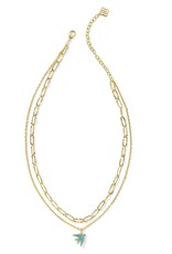 Melody Bird Multi Strand Necklace