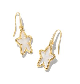 Ada Star Small Drop Earrings