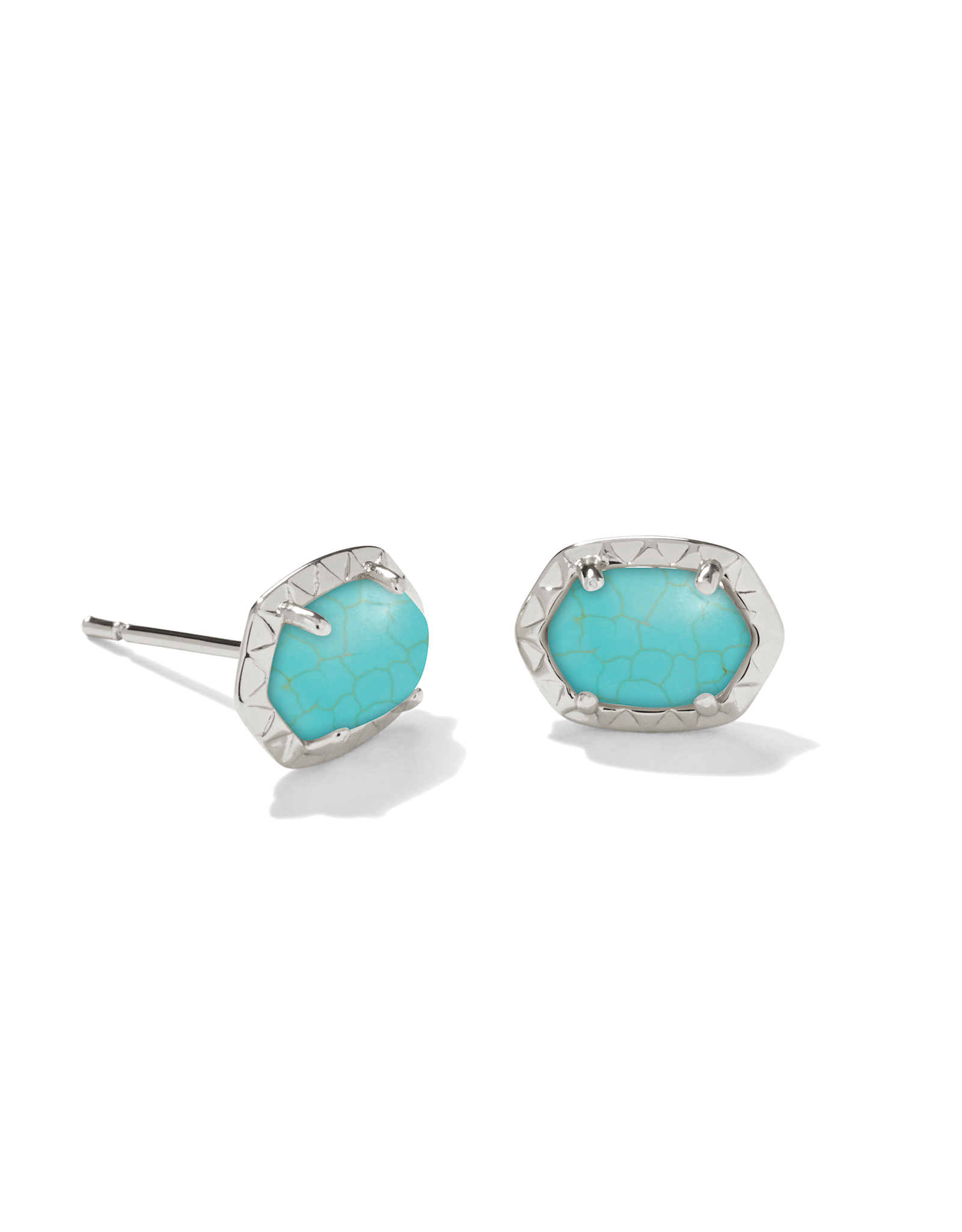 Daphne Silver Stud Earrings