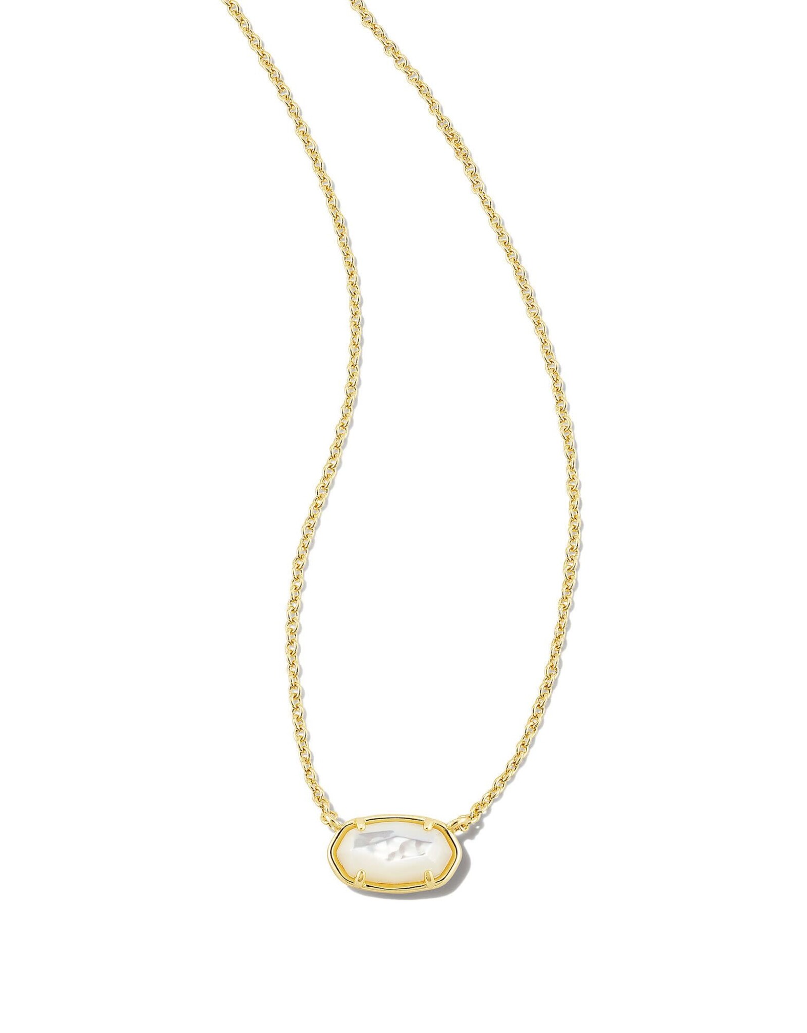 Necklace Grayson Short Pendant Gold Ivory MOP