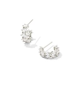 Cailin Crystal Huggie Earrings