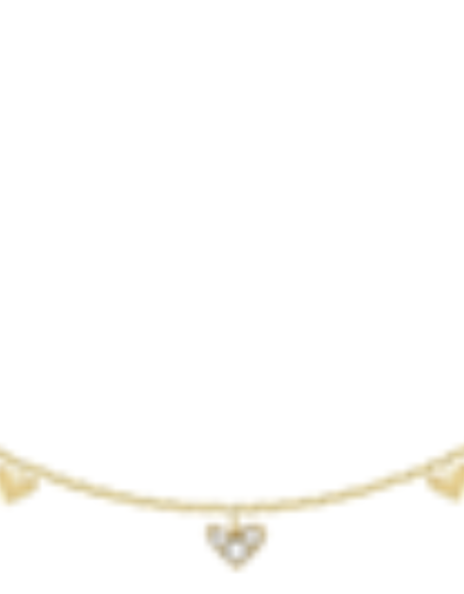 Haven Heart Crystal Choker Necklace
