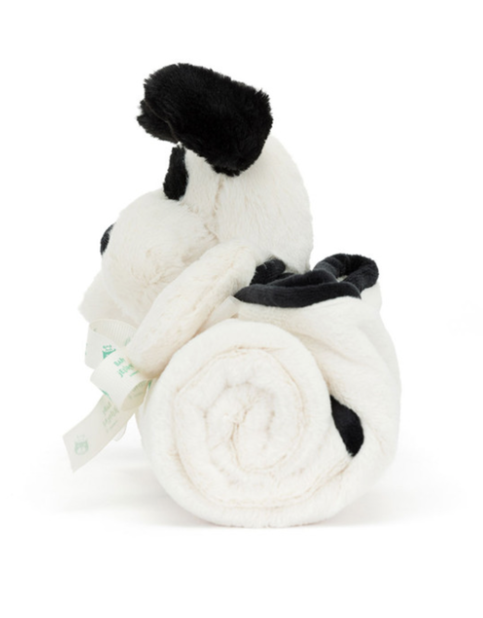 Bashful Black & Cream Puppy Blankie
