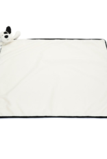 Bashful Black & Cream Puppy Blankie