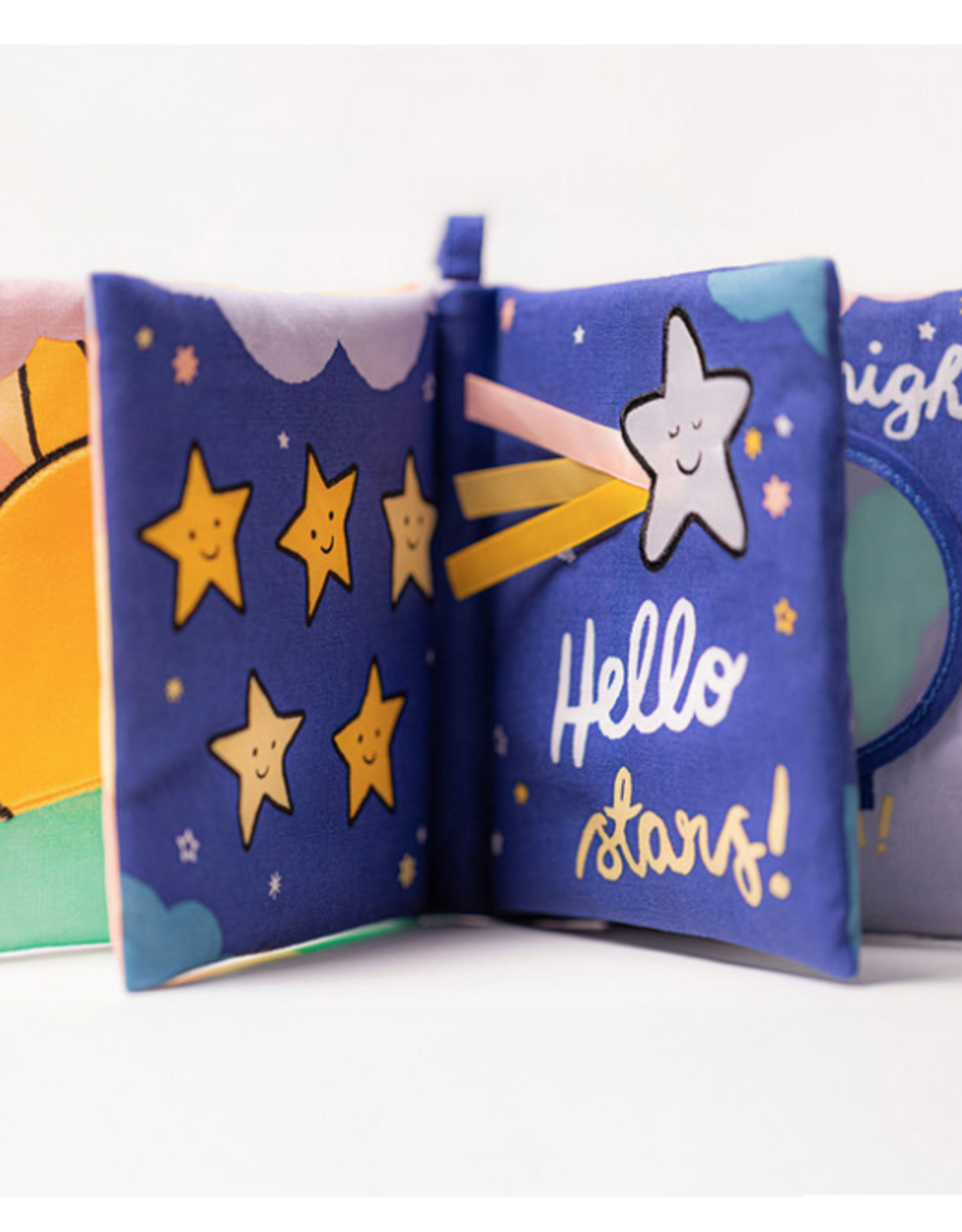 Hello Moon Fabric Book