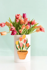 Big Attachment Pot Of Tulips