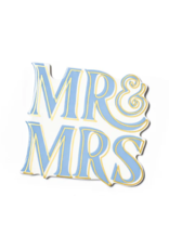 Big Attachment Blue Mr. & Mrs.