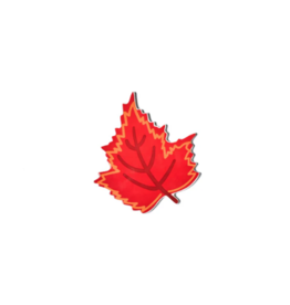 Mini Attachment Red Fall Leaf