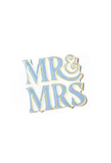 Mini Attachment Blue Mr. & Mrs.