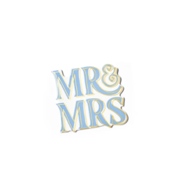 Mini Attachment Blue Mr. & Mrs.