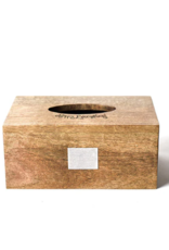 Happy Everything Mini Rectangle Wood Tissue Box Cover