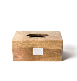 Happy Everything Mini Rectangle Wood Tissue Box Cover