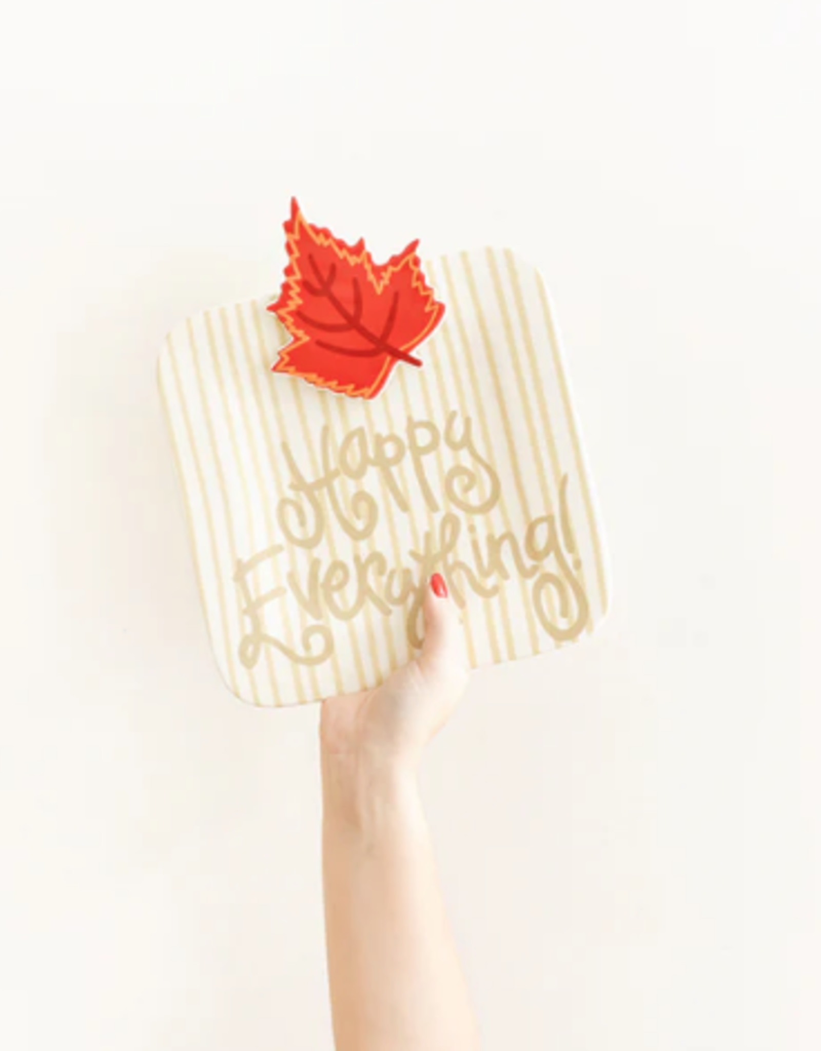 Neutral Skinny Stripe 9.25 Mini Platter