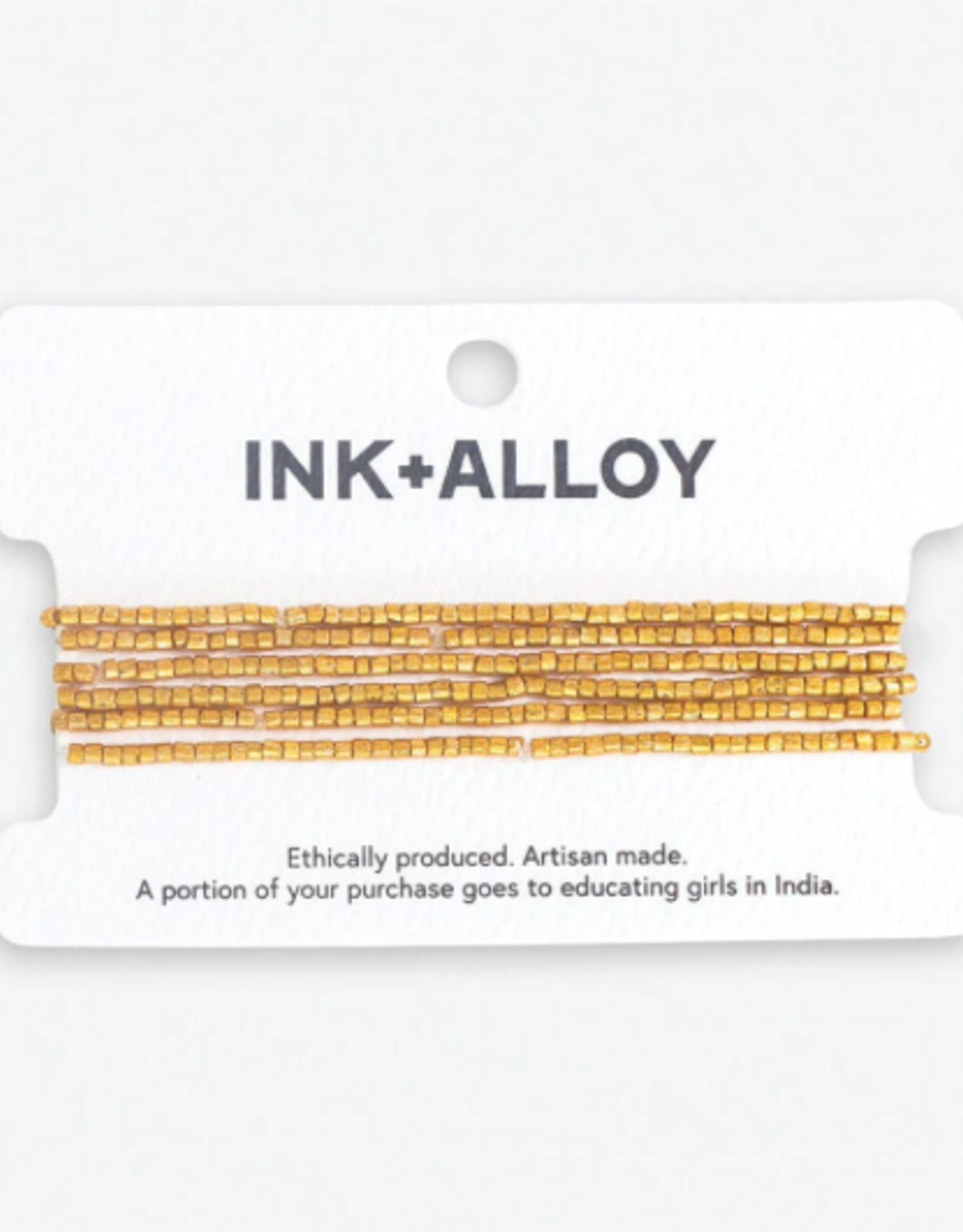Bracelet Macy Six Strand Beaded Bracelet Set Gold