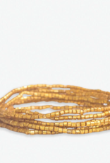 Bracelet Macy Six Strand Beaded Bracelet Set Gold