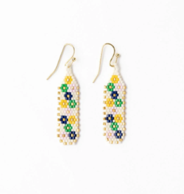 Nadia Floral Design Petite Luxe Earring Ivory