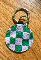 Kelsey Soleil Sun Seed Bead Bag Accessory Key Ring
