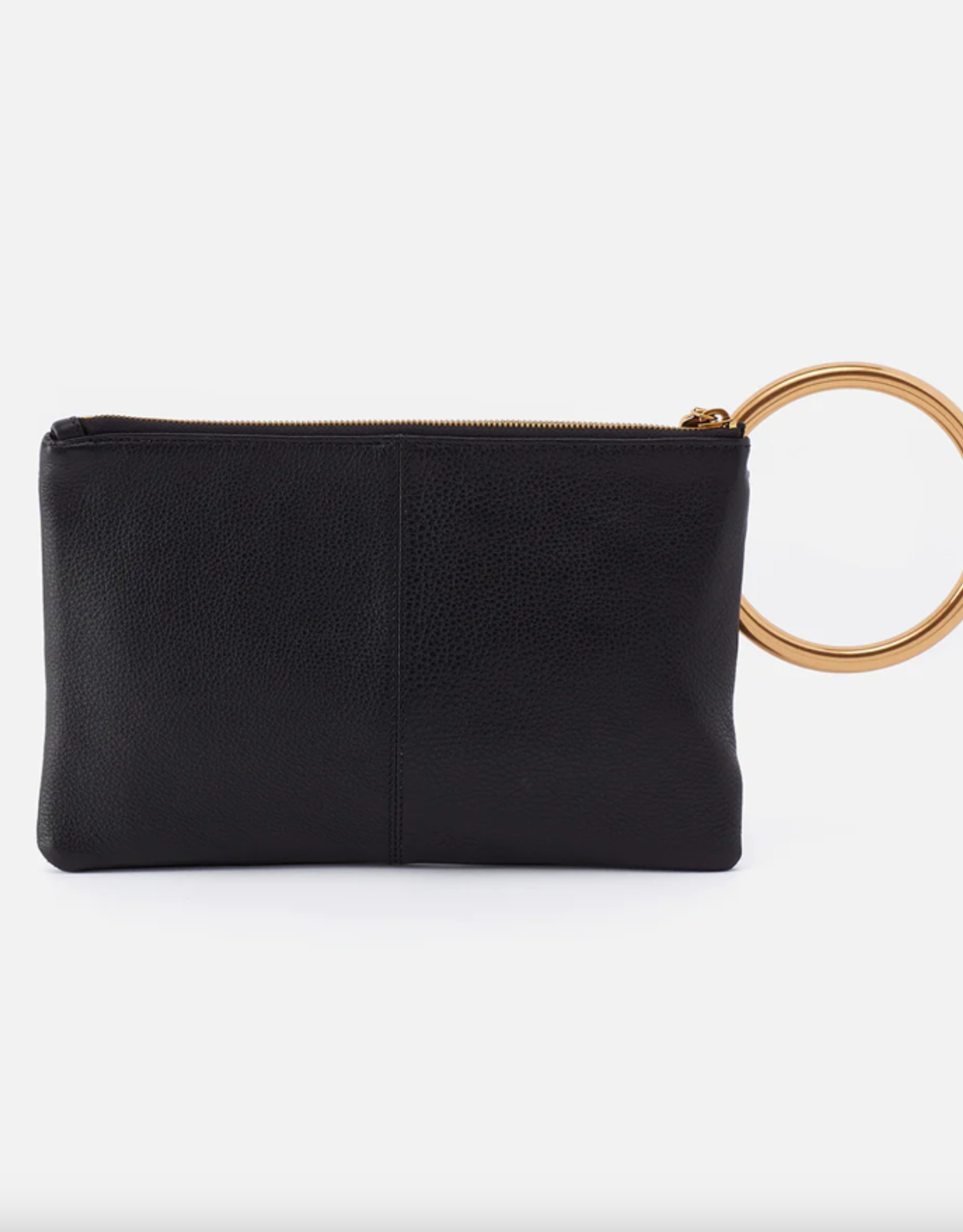Sheila Ring Clutch Black