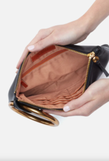 Sheila Ring Clutch Black
