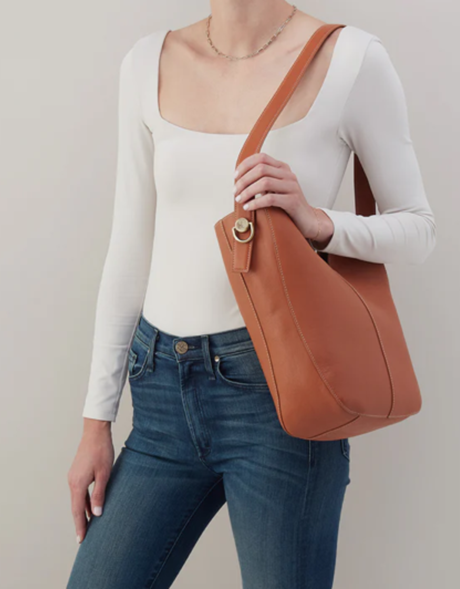 Camden Shoulder Bag Brushed Camel