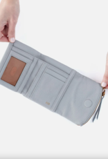 Fern Medium Trifold Wallet Blue Pearl