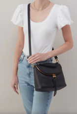 Fern Top Handle Satchel Black