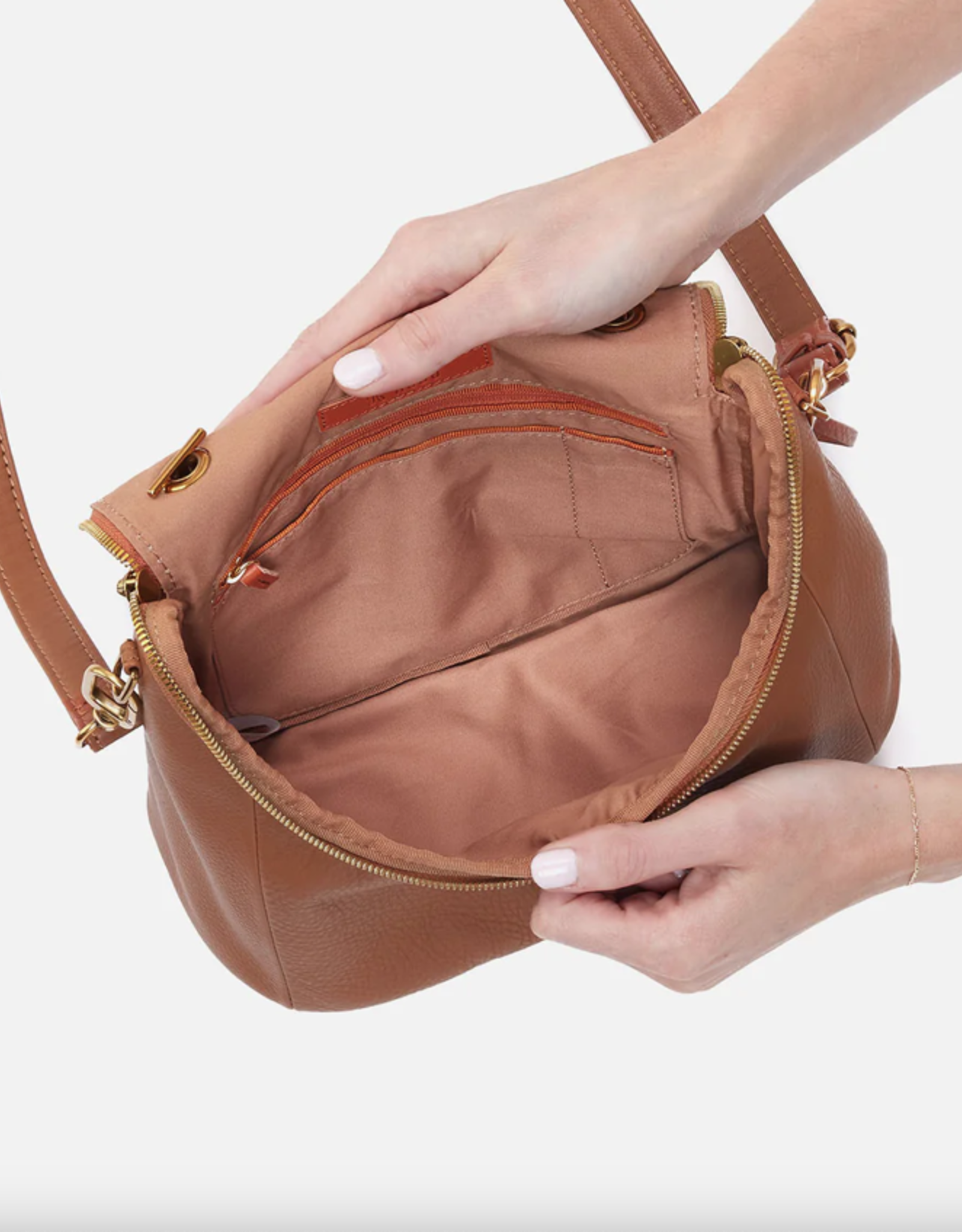 Harley Conv Shoulder Bag Warm Honey