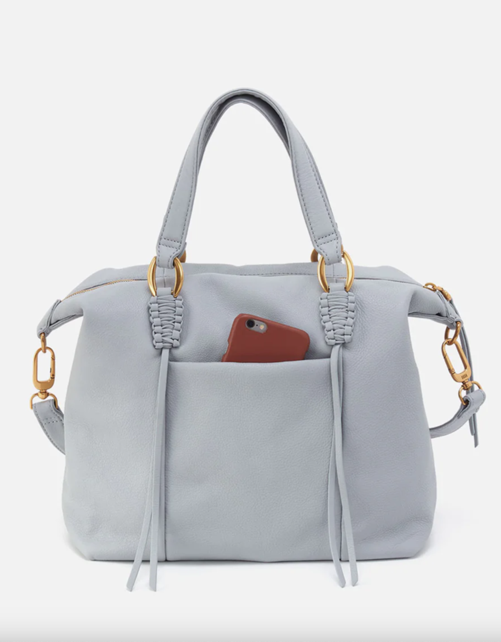 Harley Satchel Blue Pearl