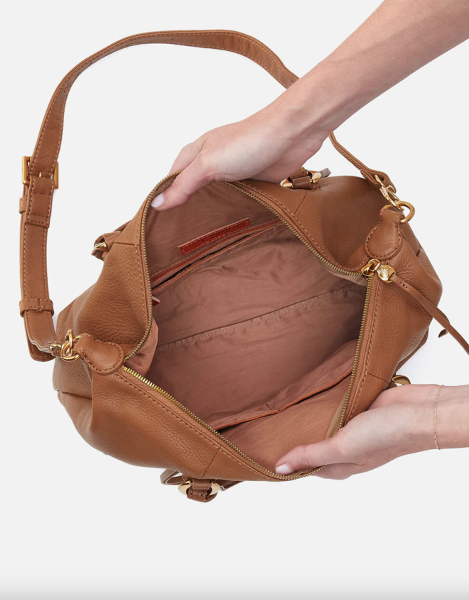 Harley Satchel Warm Honey