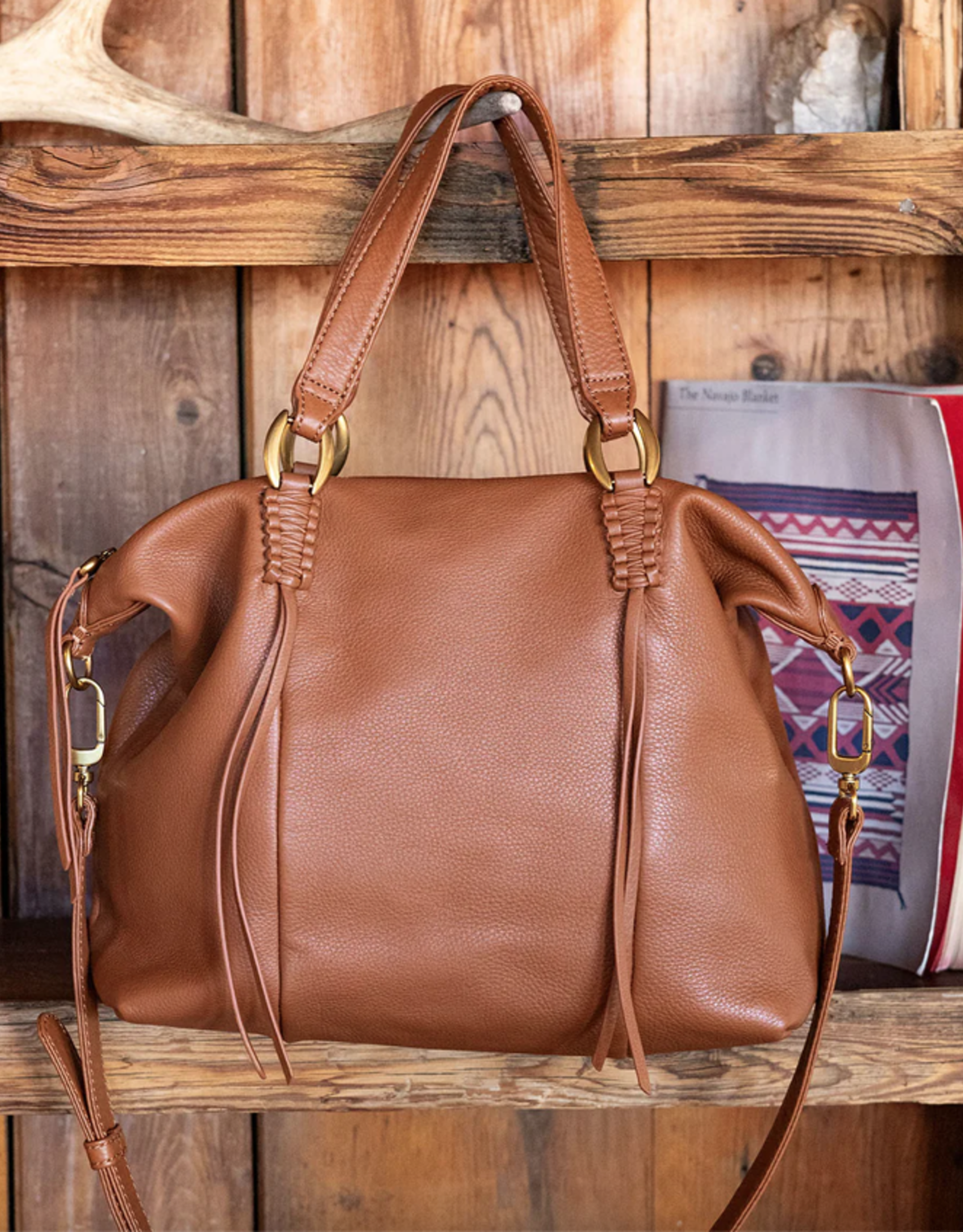 Harley Satchel Warm Honey