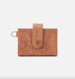 Jean Accordion Card Case Saddle Tooled Embossed