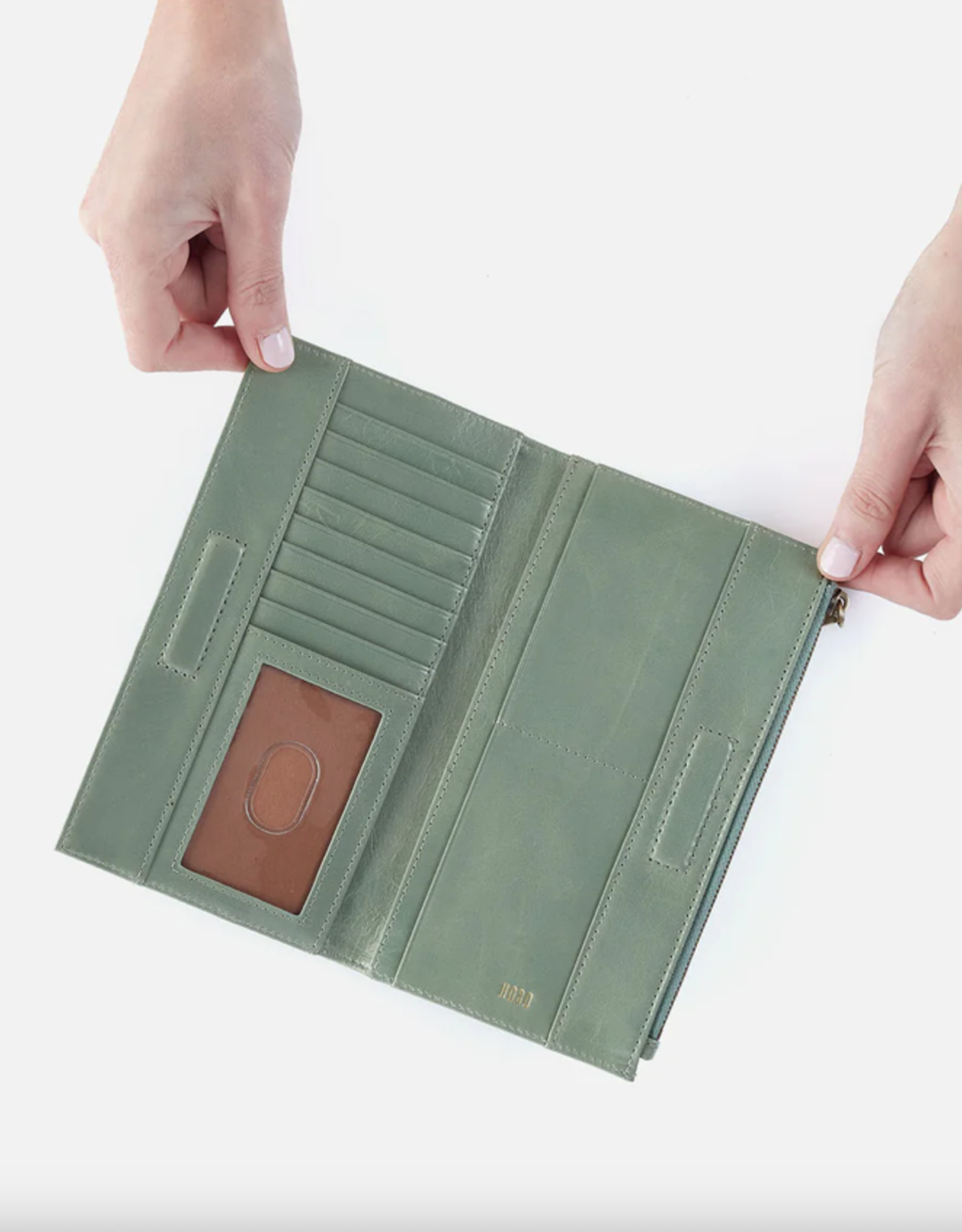 Jill LG Bifold Wallet Jade