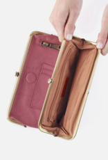 Lauren Clutch Wallet Mauve Embossed