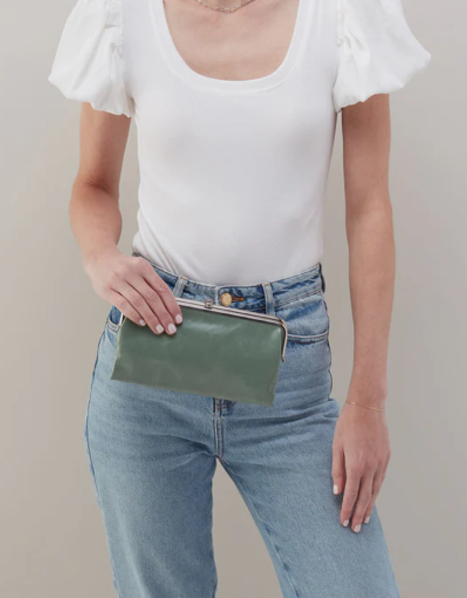 Lauren Clutch Wallet Jade