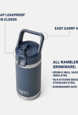 Rambler Jr 12oz Kids Bottle Big Sky Blue