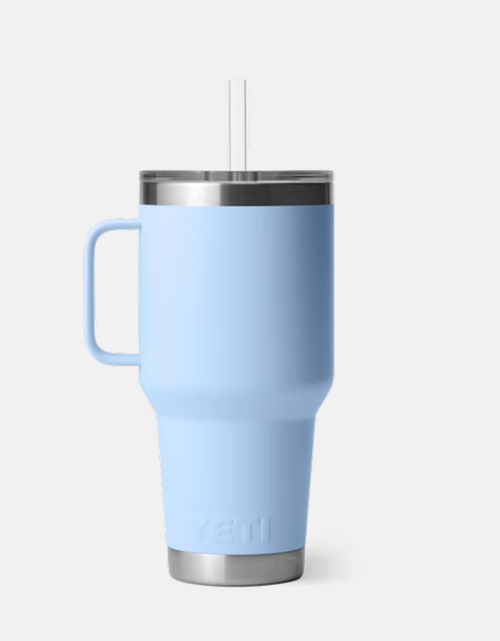Rambler 35oz Straw Mug Big Sky Blue