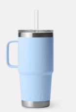 Rambler 25oz Straw Mug Big Sky Blue