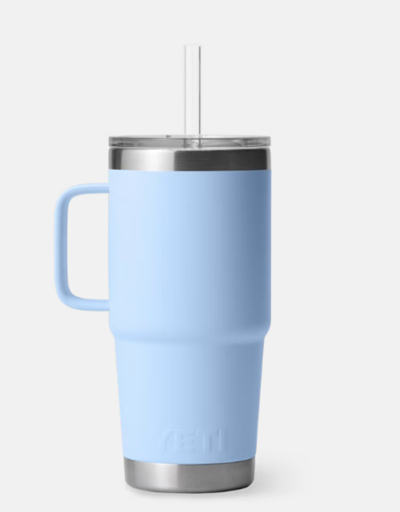 Rambler 25oz Straw Mug Big Sky Blue