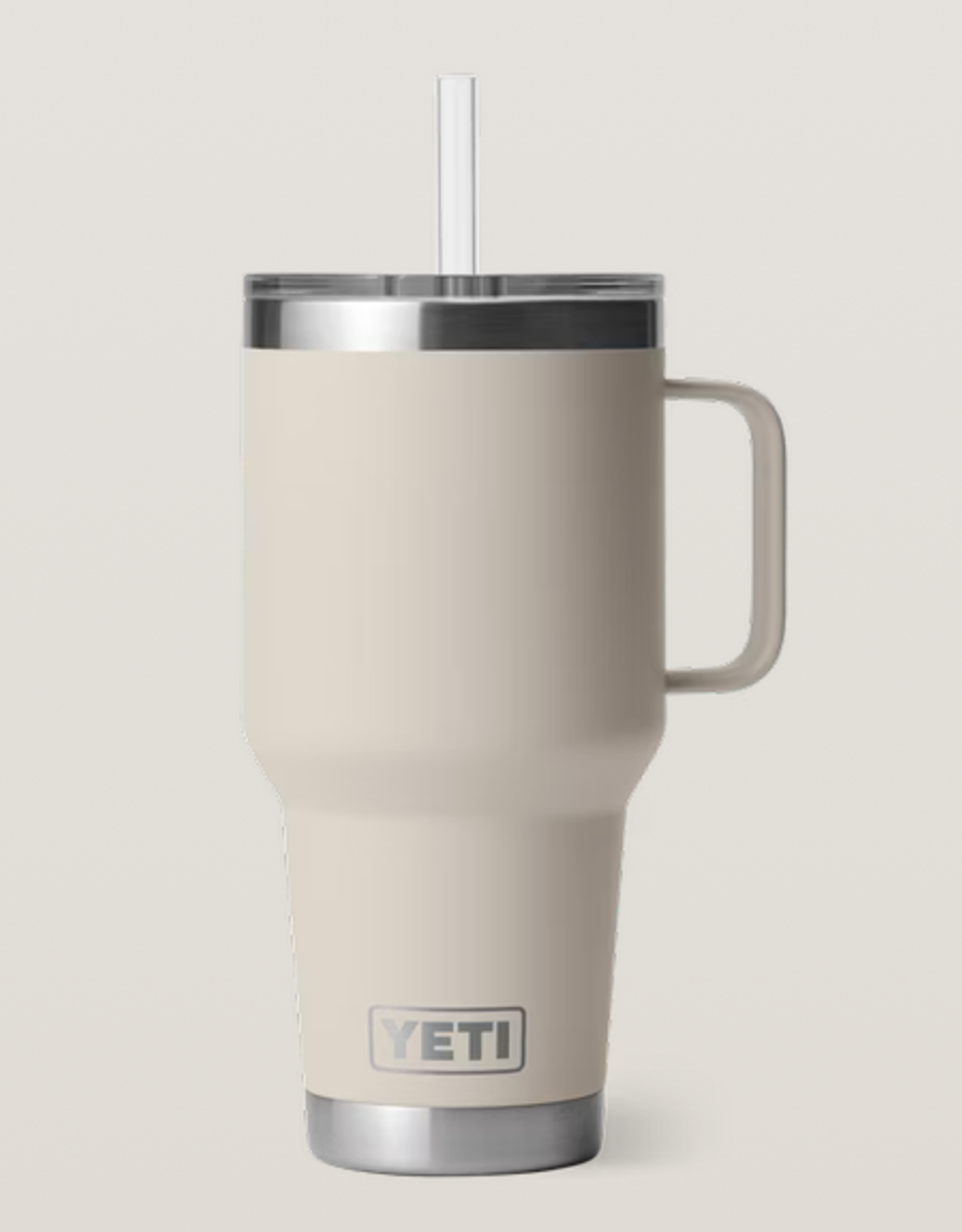 Rambler 35oz Straw Mug Cape Taupe