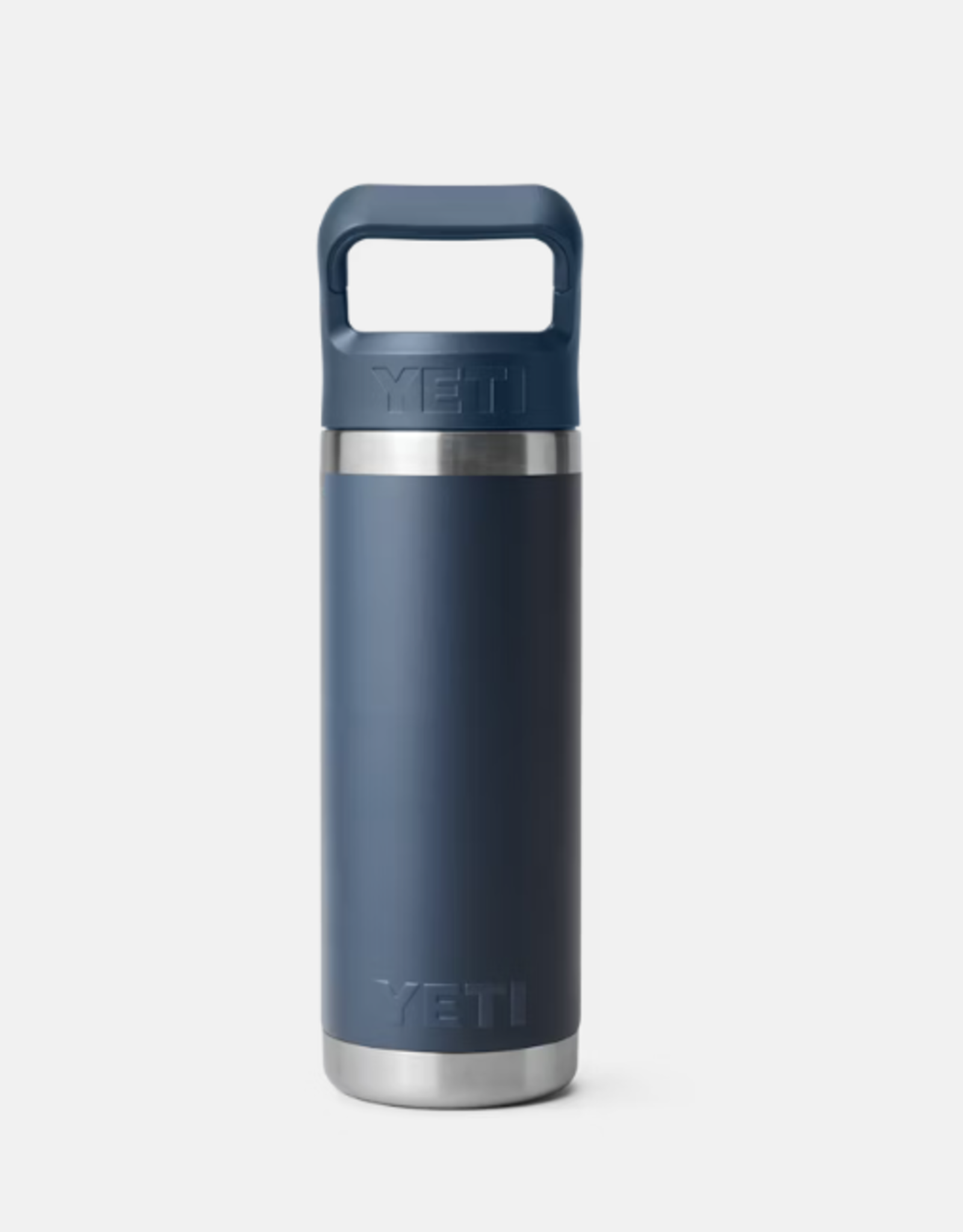 Rambler 18oz Straw Bottle Navy