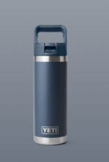 Rambler 18oz Straw Bottle Navy