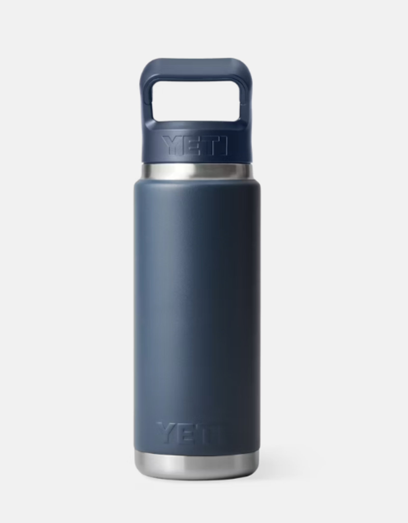 Rambler 26oz Straw Bottle Navy