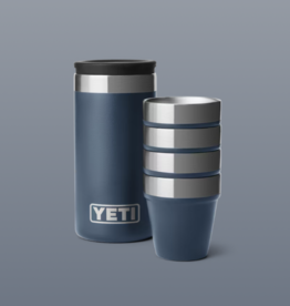 Yeti Shot Glasses & Case Navy
