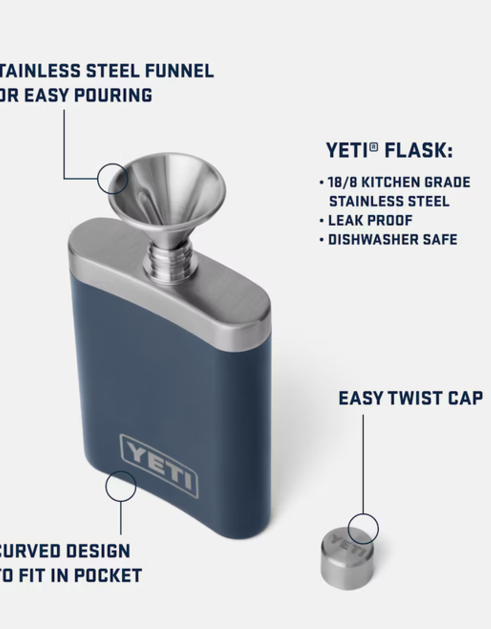 Yeti Flask Black