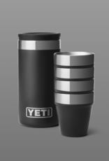 Yeti Shot Glasses & Case Black