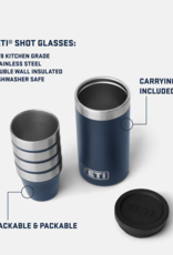 Yeti Shot Glasses & Case Black